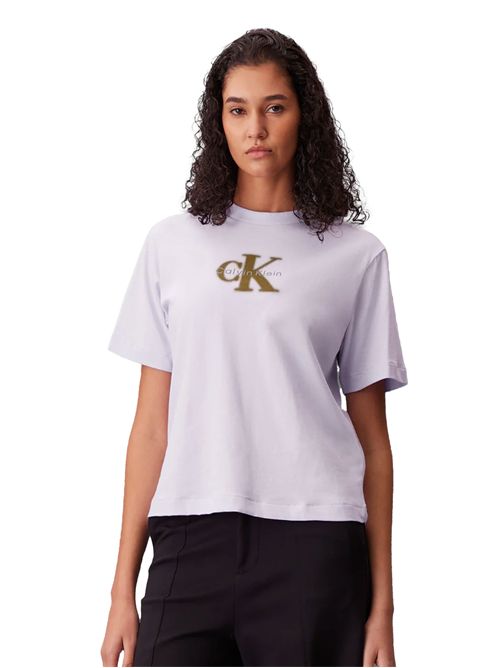CALVIN KLEIN T-shirt Relaxed con logo grafico CALVIN KLEIN | LV047F800G3OQ
